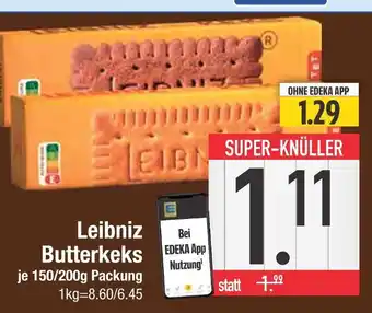 Edeka Leibniz butterkeks Angebot