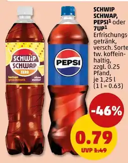 PENNY Pepsi schwip schwap, pepsi oder 7up Angebot