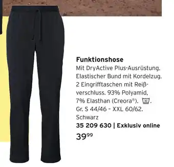 Tchibo Funktionshose Angebot