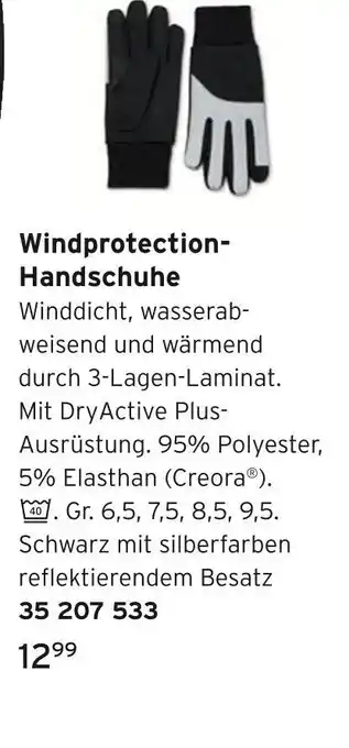 Tchibo Windprotection-handschuhe Angebot