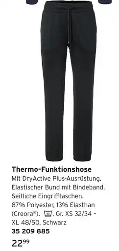 Tchibo Thermo-funktionshose Angebot
