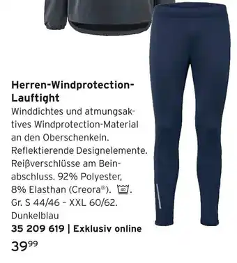 Tchibo Herren-windprotection-lauftight Angebot