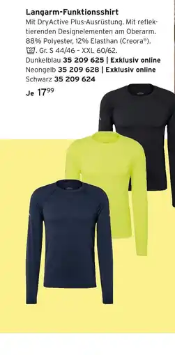 Tchibo Langarm-funktionsshirt Angebot