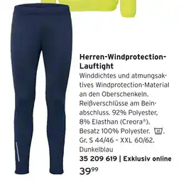 Tchibo Herren-windprotection-lauftight Angebot