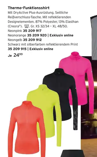 Tchibo Thermo-funktionsshirt Angebot