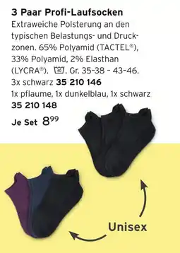 Tchibo 3 paar profi-laufsocken Angebot