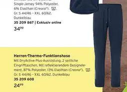 Tchibo Herren-thermo-funktionshose Angebot