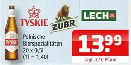 Getränke Oase Tyskie bierspezialitäten Angebot