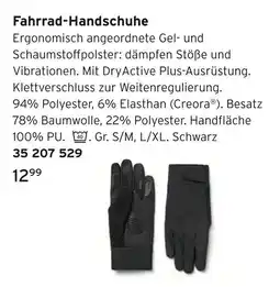 Tchibo Fahrrad-handschuhe Angebot