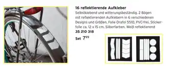 Tchibo 16 reflektierende aufkleber Angebot