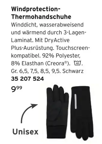 Tchibo Windprotection-thermohandschuhe Angebot