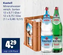 Getränkewelt Kastell mineralwasser Angebot