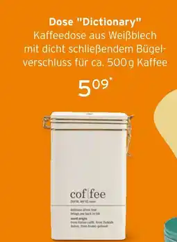 Tchibo Dose dictionary Angebot