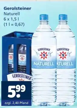 Getränkewelt Gerolsteiner naturell Angebot