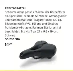 Tchibo Fahrradsattel Angebot