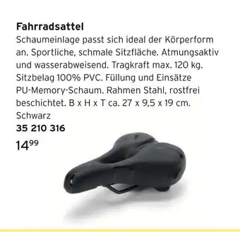 Tchibo Fahrradsattel Angebot
