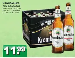 Getränkeparadies Gefromm Krombacher pils, alkoholfrei Angebot