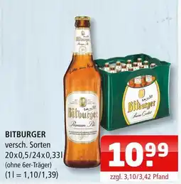Getränke Oase Bitburger bitburger Angebot