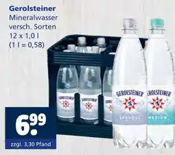 Getränkewelt Gerolsteiner mineralwasser Angebot