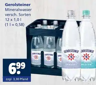 Getränkewelt Gerolsteiner mineralwasser Angebot