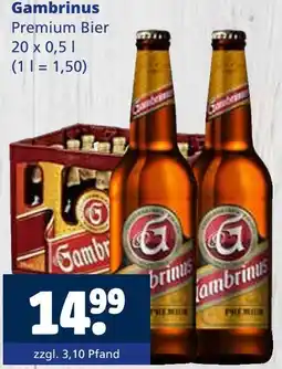 Getränkewelt Gambrinus premium bier Angebot
