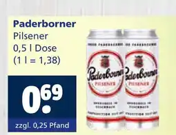 Getränkewelt Paderborner pilsener Angebot