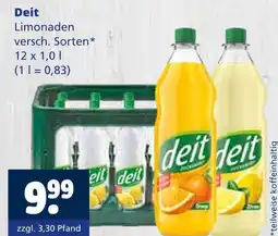 Getränkewelt Deit limonaden Angebot