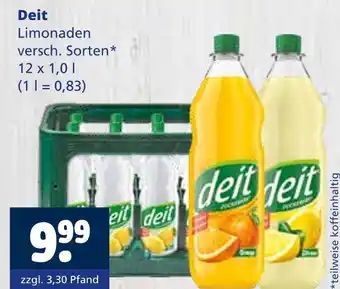Getränkewelt Deit limonaden Angebot