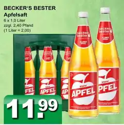 Getränkeparadies Gefromm Becker's bester apfelsaft Angebot