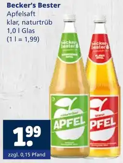Getränkewelt Becker’s bester apfelsaft klar Angebot