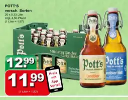 Getränkeparadies Gefromm Pott's pott's Angebot