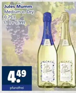 Getränkewelt Jules mumm medium Angebot