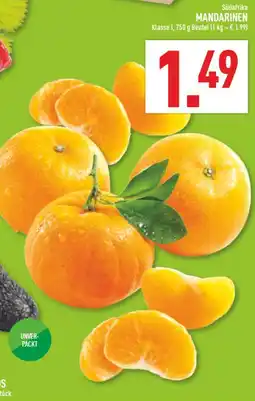 Marktkauf Mandarinen Angebot