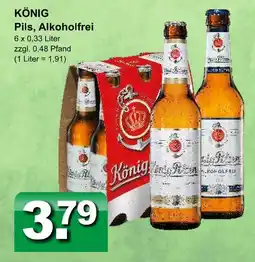 Getränkeparadies Gefromm König pils, alkoholfrei Angebot