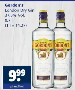Getränkewelt Gordon's london dry gin Angebot