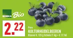 Marktkauf Edeka bio kulturheidelbeeren Angebot