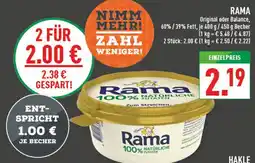 Marktkauf Rama original Angebot