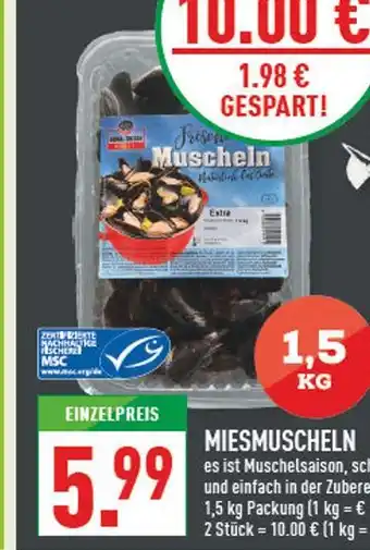 Marktkauf Miesmuscheln Angebot