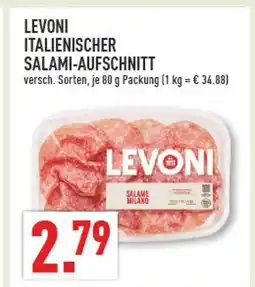 Marktkauf Levoni italienischer salami-aufschnitt Angebot