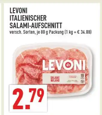 Marktkauf Levoni italienischer salami-aufschnitt Angebot