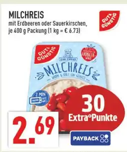 Marktkauf Gut&günstig milchreis mit erdbeeren Angebot