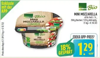 Marktkauf Edeka bio mini mozzarella Angebot