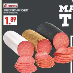Marktkauf Rasting dauerwurst-aufschnitt Angebot
