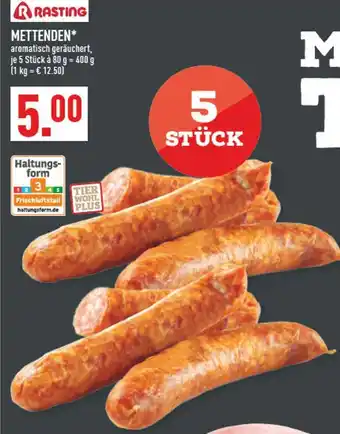 Marktkauf Rasting mettenden Angebot