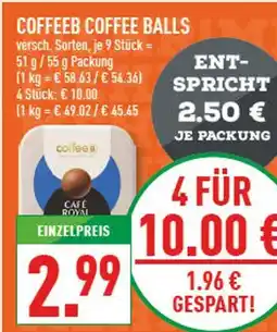 Marktkauf Coffeeb coffee balls Angebot