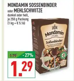 Marktkauf Mondamin sossenbinder dunkel Angebot