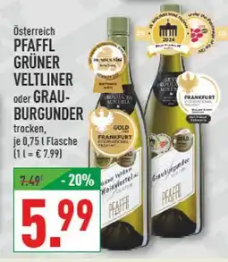Marktkauf Pfaffl grüner veltliner Angebot