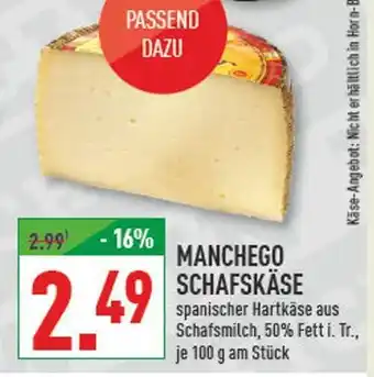 Marktkauf Manchego schafskäse Angebot