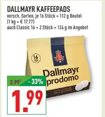 Marktkauf Dallmayr kaffeepads Angebot