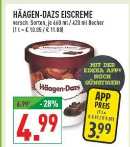 Marktkauf Häagen-dazs eiscreme Angebot